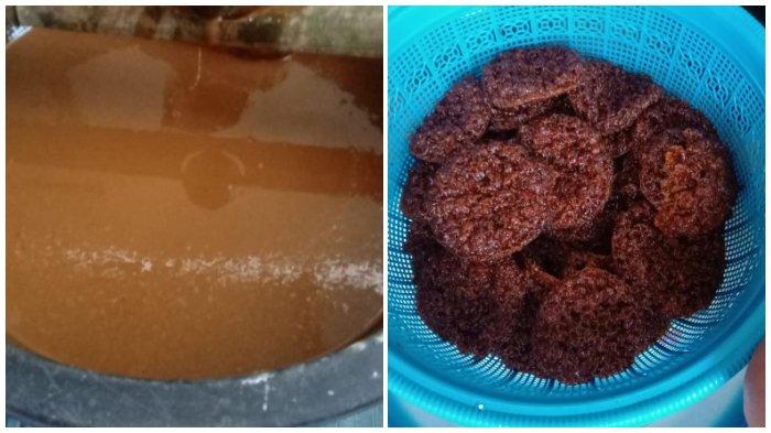Dumpi Eja, kue tradisional Suku Kajang, Kabupaten Bulukumba, Sulawesi Selatan. (Foto: Nabila)