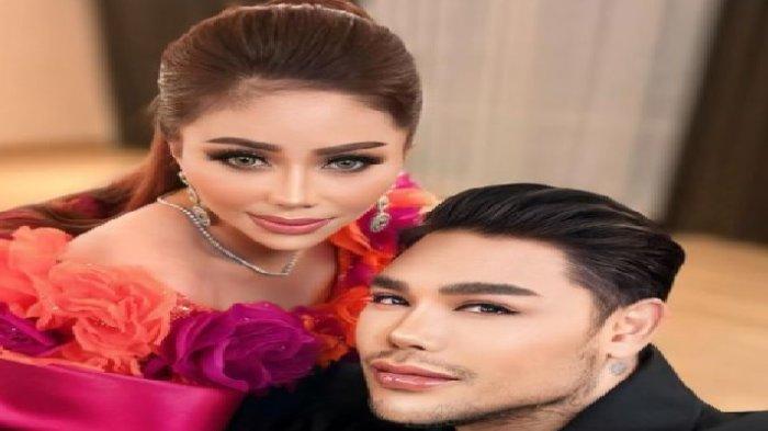 Fenny Frans bos skincare Makassar bersama Ivan Gunawan.