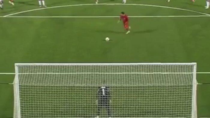 Gol ciamik Marselino Ferdinan yang dipercaya mengeksekusi penalti di laga Timnas U-23 Indonesia vs Jordania Grup A Piala Asia U-23 2024 Qatar, Minggu (21/4/2024) malam.