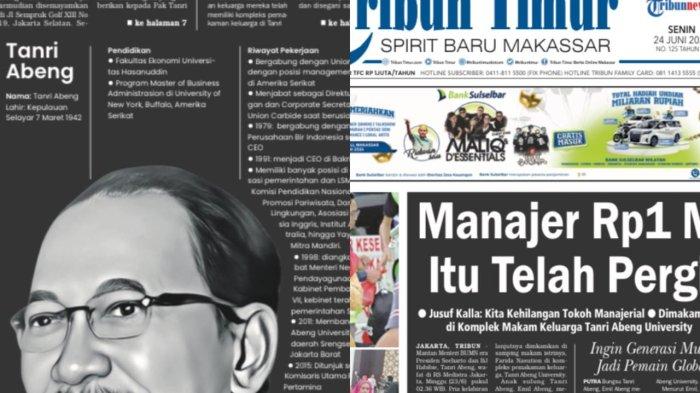 HL TRIBUN TIMUR EDISI SENIN 24 JUNI 2024.