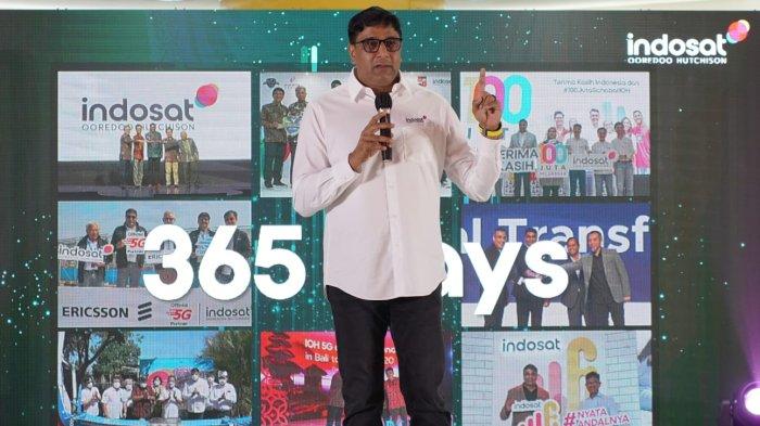 President Director and CEO Indosat Ooredoo Hutchison, Vikram Sinha