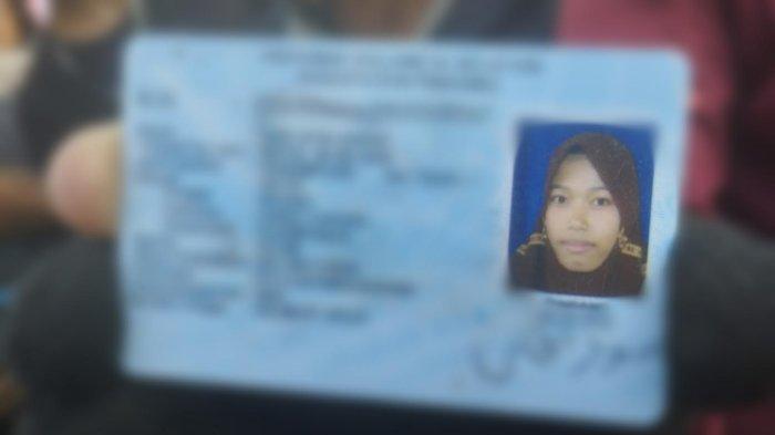 Korban kecelakaan lalu lintas di depan Perumahan Royal Sentraland, Moncongloe Maros, Sulawesi Selatan (Sulsel) bernama Nur Afni Aripin.