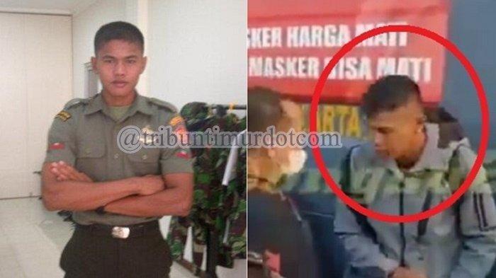 Kolase: Praka Izroi atau Praka Izroy (Facebook Izroy Enreeque Gajah) dan Capture video saat Praka Izroi ditahan oknum polisi di pos penyekatan PPKM darurat Jalan Daan Mogot, Jakarta Barat Rabu (7/7/2021). Netizen bandingkan kelakuan Praka RM dengan Praka Izroi.
