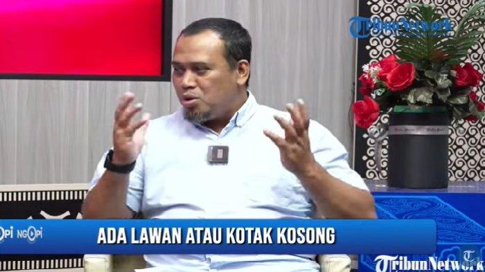 Juru Bicara Andalan Hati, Ramli Rahim Dalam Program Ngobrol Politik Tribun Timur, Selasa (13/8/2024).