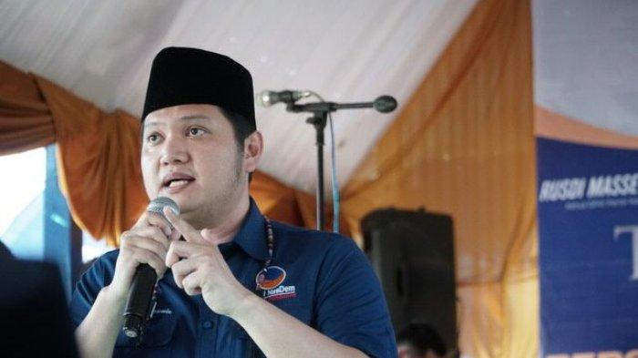 Ketua DPD Partai Nasdem Luwu, Andi Muhammad Arham Basmin Mattayang
