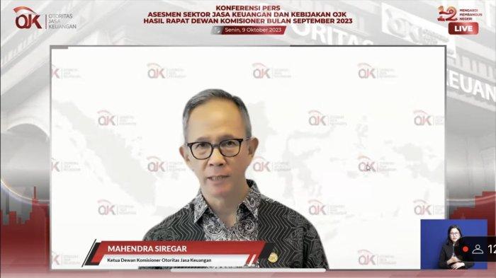 Ketua Dewan Komisioner OJK, Mahendra Siregar,