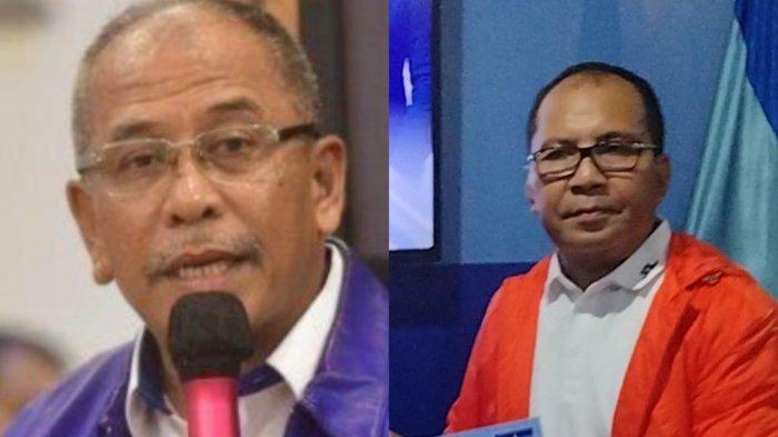 Kolase dua bakal Calon Gubernur Sulsel Ilham Arief Sirajuddin dan Wali Kota Makassar Danny Pomanto