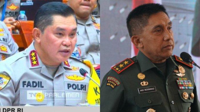 Kolase dua jenderal bakal calon Gubernur Sulsel. Fadil Imran dan Andi Muhammad.