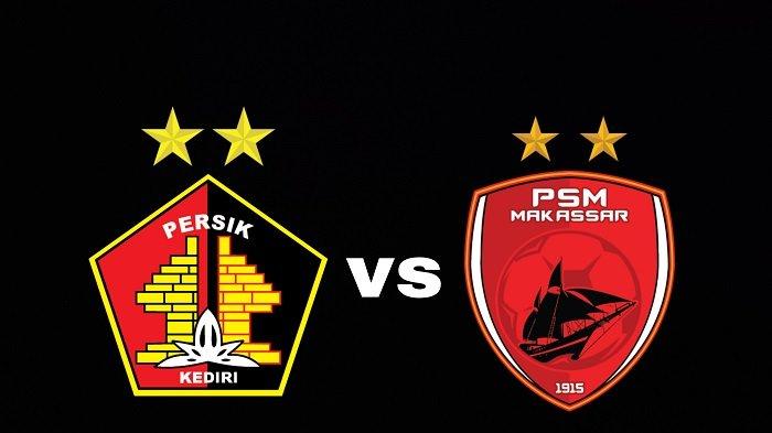 Logo Persik Kediri vs PSM Makassar. Persik menjamu PSM Makassar pada pekan 27 Liga 1 2024/2025 di Stadion Gelora Soepriadi, Blitar, Jawa Timur, Selasa (11/3/2025) malam.