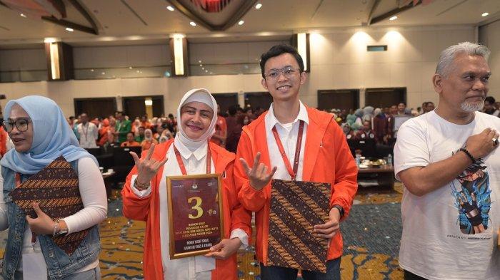 Pasangan Calon Wali Kota dan Wakil Wali Kota Makassar Indira Yusuf Ismail dan Ilham Adi Fauzi. (Dok Tribun Timur)