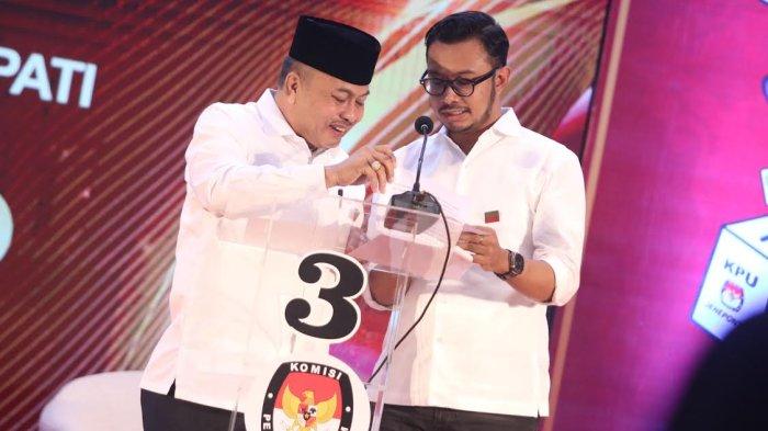 Paslon Bupati-Wakil Bupati Jeneponto nomor urut 3, Muhammad Sarif-Moch Noer Alim Qalby.