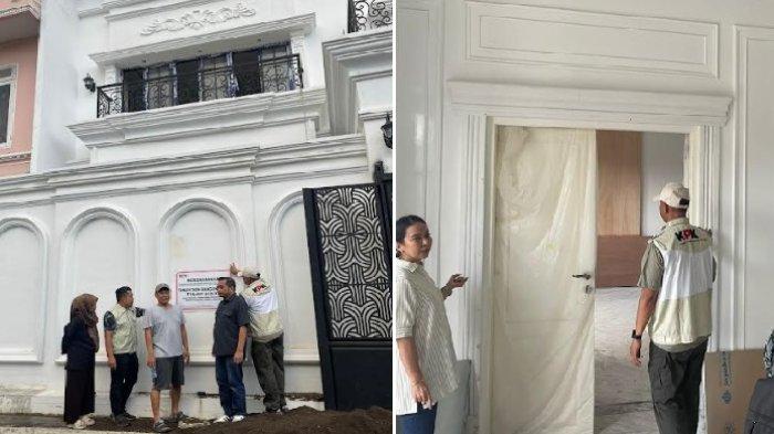 Penampakan rumah mewah eks Mentan Syahrul Yasin Limpo (SYL) di Makassar yang disita Komisi Pemberantasan Korupsi (KPK).