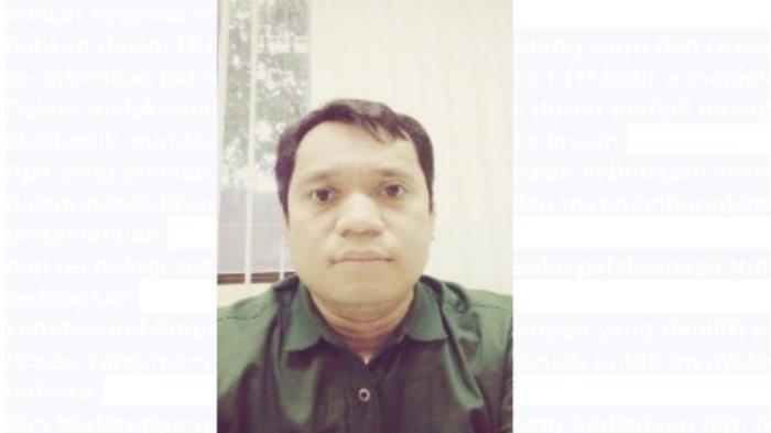 Pengamat Hukum, Politik Dan Demokrasi Pada Puslatbang KMP LAN RI Edi Abdullah.