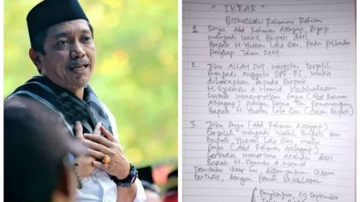 Abdul Rahman Assegaf dan selebaran sepaket M Yusran Lalogau pada Pilkada Pangkep 2024