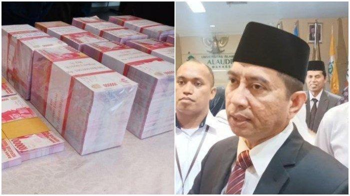 UIN Alauddin di bawah pimpinan Prof Hamdan Juhannis tak hanya mencetak mahasiswa, tapi juga uang palsu.