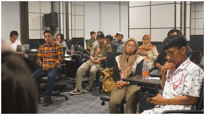Uji Kompetensi Jurnalis (UKJ) yang digelar oleh AJI Makassar di Hotel Teraskita (Vaska) 1