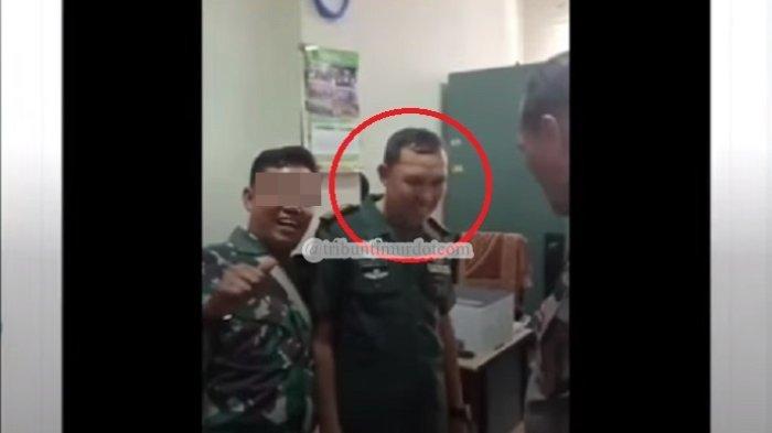 Capture video viral TNI Gadungan Pangkat Letkol Ditangkap Intel, Tipu Mantan Camat Puluhan Juta Rupiah.