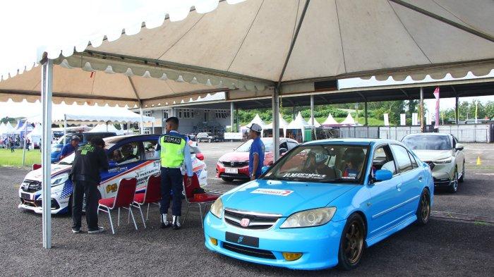 Dirgantara Motokart Dragrace 2023 di Lanud Sultan Hasanuddin Sabtu (8/7/2023).