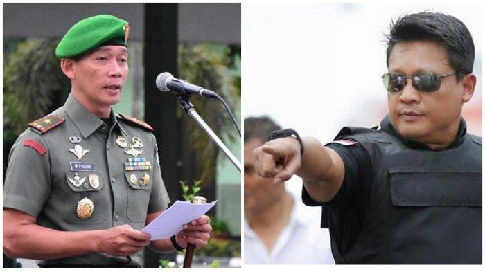 Perwira tinggi Brigjen Mohammad Fadjar dan Brigjen Pol Krishna Murti