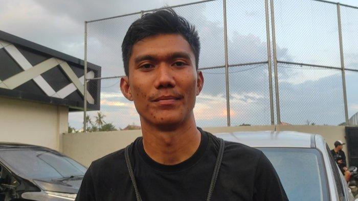 Kiper PSM Makassar, Hilman Syah saat ditemui usai latihan di Stadion Kalegowa, Kabupaten Gowa, Jumat (5/7/2024). Hilman Syah target juara bersama PSM Makassar.