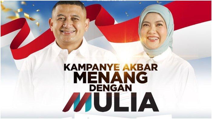 Informasi kampanye akbar pasangan calon Wali Kota dan Wakil Wali Kota nomor urut 1, Munafri Arifuddin dan Aliyah Mustika Ilham (Mulia), di Multilateral Naval Exercise Komodo (MNEK), kawasan CPI, Makassar, Sulsel, Rabu (20/11/2024), hari ini.