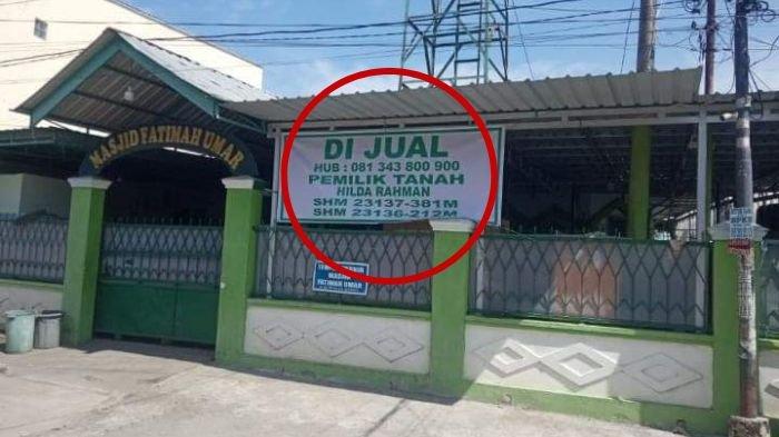Masyarakat Kota Makassar dihebohkan seorang warga jual masjid di Jl Kompleks Btn Makkio Baji, Bangkala, Kecamatan Manggala, Kota Makassar, Sulawesi Selatan.