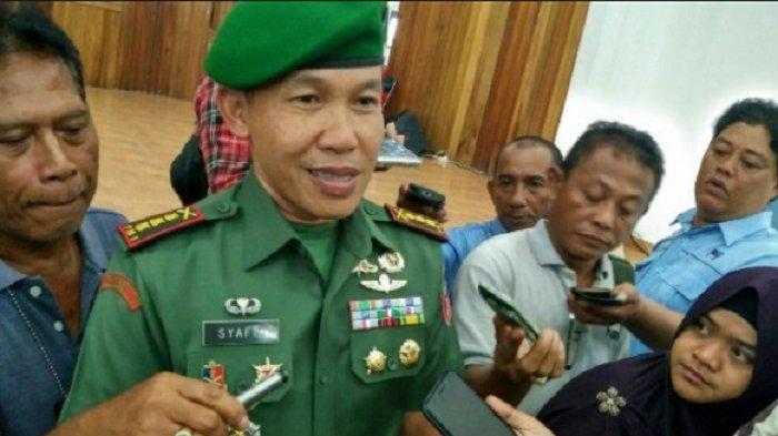 PANGDAM BARU - Mayjen TNI Mochamad Syafei Kasno semasa pangkat kolonel di Kalimantan. Mayjen TNI Mochamad Syafei Kasno menjabat Pangdam XIV Hasanuddin menggantikan Mayjen Andi Sumangerukka yang memasuki masa pensiun