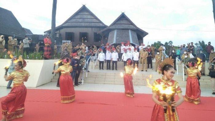 Suasana Rombongan Kementan RI Berkunjung ke Balla Lompoa Gowa Jl KH Wahid Hasyim, Kecamatan Somba Opu Kabupaten Gowa, beberapa waktu lalu.