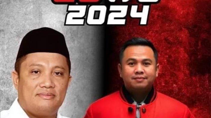 Pamflet dukungan Andi Mammang dan Erwin Barabba maju di Pilkada Luwu. Keduanya diisukan akan berpaket.