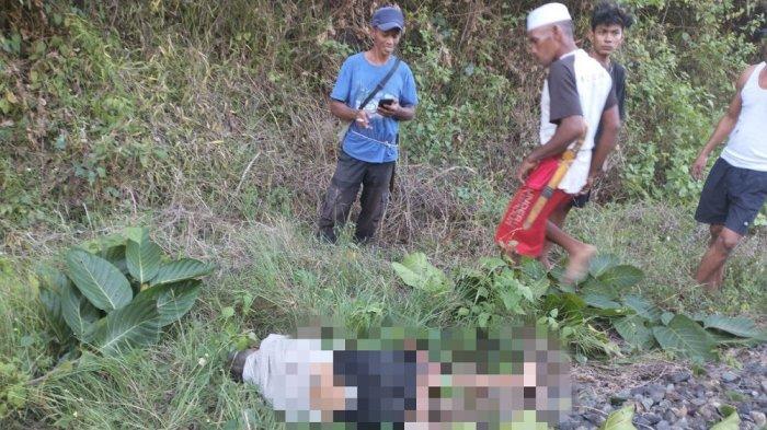 Seorang lansia atas nama Yali (70) tewas ditabrak Kereta Api di Daerah Bujung Palla, Desa Pancana, Kecamatan Tanete Rilau, Kabupaten Barru, Sulsel, Jumat (19/7/2024).