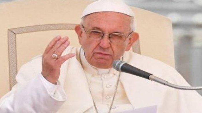 Pemimpin Gereja Katolik Dunia Paus Fransiskus.