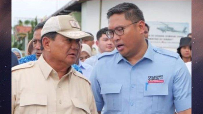 Presiden terpilih Prabowo Subianto dan Ketua Gerindra Jateng Sudaryono. Kader Gerindra ini mendapat efek limpahan atau spill over elektabilitas Prabowo Subianto-Gibran Rakabuming jelang Pilkada Jateng 2024.