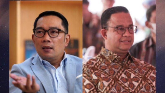 Ridwan Kamil dan Anies Baswedan. Terbuka lebar peluang bigmatch Anies Baswedan versus Ridwan Kamil di Pilkada Jakarta 2024.
