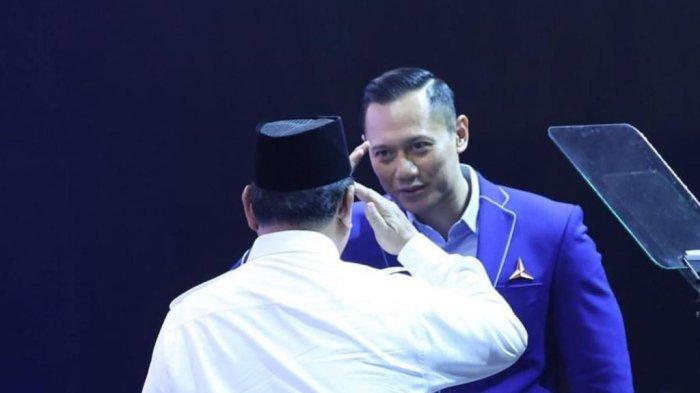 Anak Presiden SBY, Ketua Umum Partai Demokrat Agus Harimurti Yudhoyono jadi anggota TKN Prabowo-Gibran di Pilpres 2024.