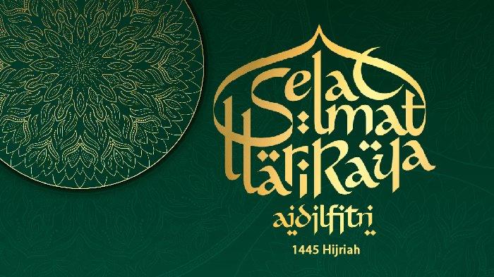 Poster Selamat Idul Fitri 2024