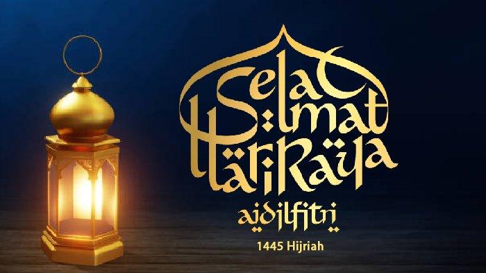 Poster Selamat Idul Fitri 2024