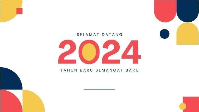 Poster Selamat Tahun Baru 2024