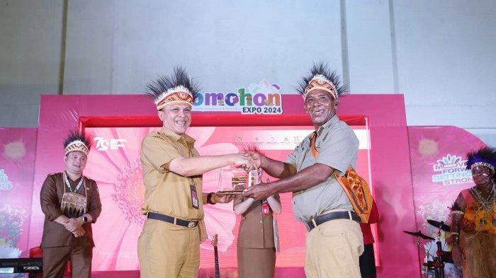 Acara penutupan TIFF 2024 di Gor Babe Palar, Tomohon, Sulawesi Utara, Senin (12/8/2024).