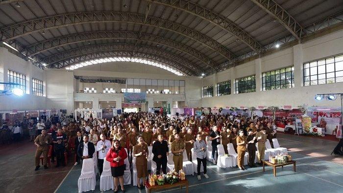 Acara penutupan TIFF 2024 di Gor Babe Palar, Tomohon, Sulawesi Utara, Senin (12/8/2024).