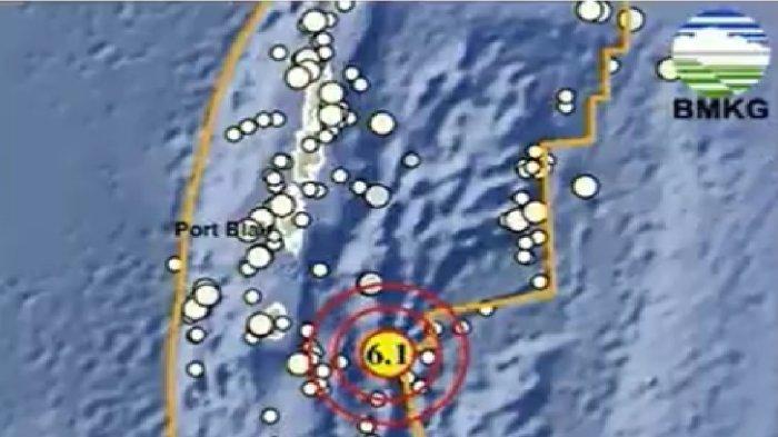 Aceh Diguncang Gempa Besar 6.1 SR Hari ini Minggu 6 Agustus 2023, Baru Saja Terjadi