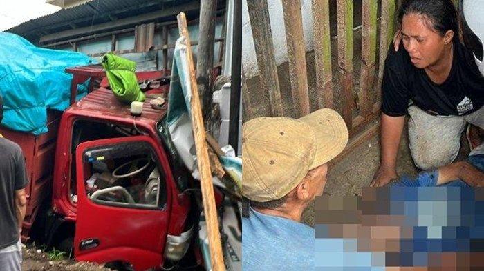 Ada Warga Manado Sulut Kecelakaan Hari ini, Korban Tewas di TKP Ditabrak Truk, Sopir Sudah Diamankan
