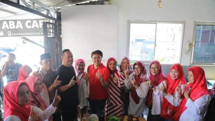 Andrei Angouw - Richard Sualang berkunjung ke struktural PDIP tingkat PAC, ranting dan anak ranting di Tumumpa, Kampung Islam dan Sindulang Dua, kota Manado, Kamis (27/9/2024).