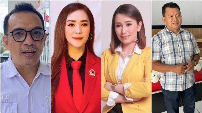 Anggota DPRD Bitung status PAW Rafika Papente dari PDIP, Melia Moesrin dari Golkar dan Edwin Podo dari Gerindra.