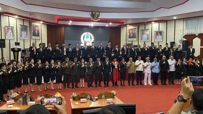 Anggota DPRD Kota Manado, Sulawesi Utara 2024-2029 Bersama Forkopimda