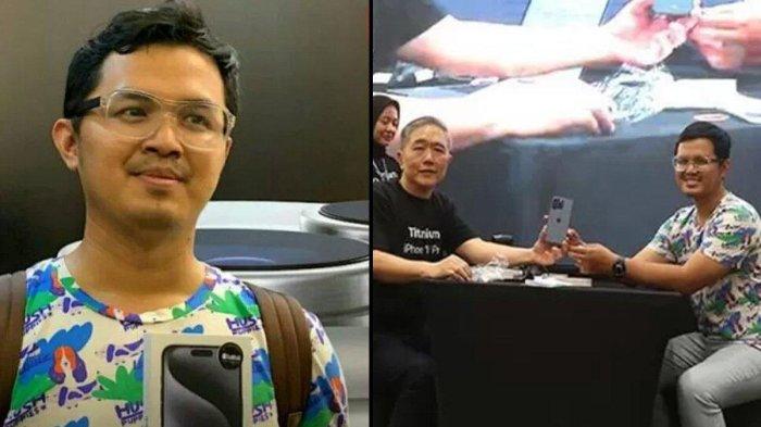 Ary Setiady pemilik iPhone 15 series pertama di Indonesia, diminta bayar utang.