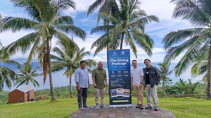 BUNAKEN - Peluncuran The Divers Retreat di Bobocabin Bunaken Hills Manado. Bisa nikmati keindahan Bunaken.