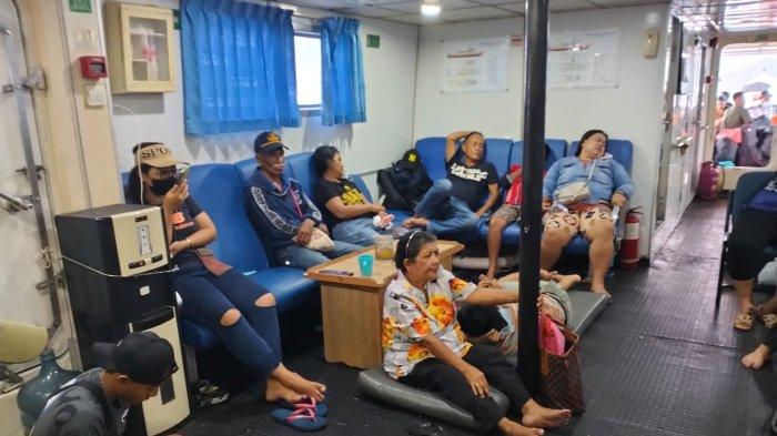 Belasan warga binaan Lapas Kelas III Tagulandang Sitaro di evakuasi