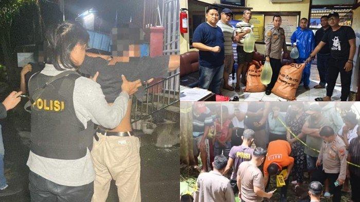 Kolase foto dari 3 berita kriminal heboh di Sulut Selasa 28 Januari 2025: foto dari berita Cap Tikus Ilegal di Manado hingga Remaja Bawa Panah Wayer di Bitung