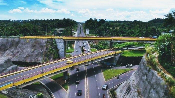 JEMBATAN INTERCHANGE MANADO - Potret Bypass Jembatan Interchange yang berada di Kota Manado, Sulawesi Utara. Lokasi peristiwa yang menimpah CAL pada Sabtu (1/2/2025). (Berita Populer Manado Senin 3 Februari 2024: Cerita Saksi Detik-detik Peristiwa di Bypass Ringroad)