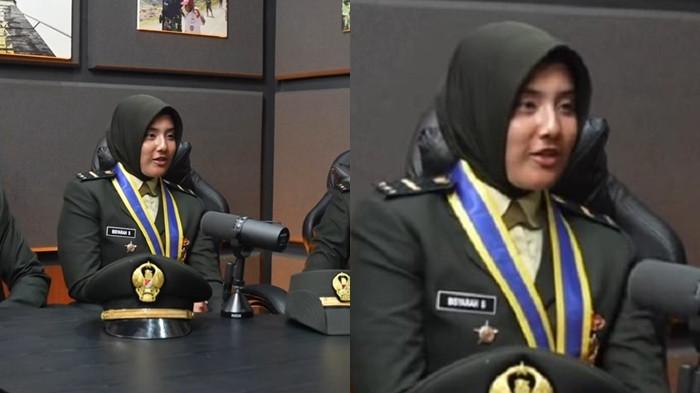 PROFIL: Bisyarah Salsabila perwira perempuan TNI yang meraih Anindya Wiratama atau lulusan terbaik Akmil 2025.